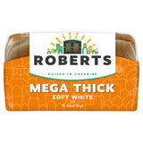 Roberts Bakery Mega Thick white bread 800g, imported from the UK