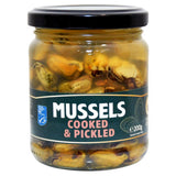 Mejillones cocidos y en escabeche Ocean Crown, 200 g
