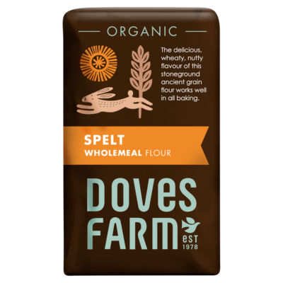 Doves Farm organic spelt wholemeal flour 1kg - British product