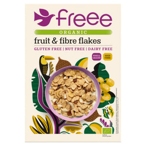 Freee Gluten Free Organic Fruit & Fibre Flakes Cereal 375g