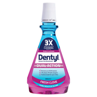 Dentyl fresh clove mouthwash 500ml - British product