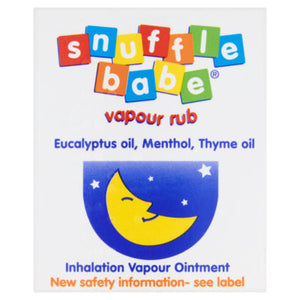 Snufflebabe Vapour Rub Baby Nesetetthetssalve 35g