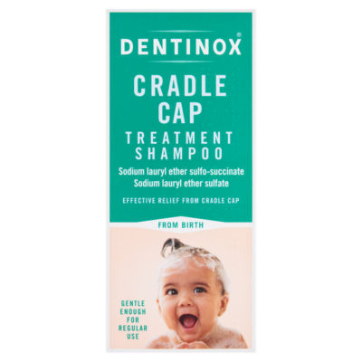 Dentinox cradle cap treatment shampoo from birth 125ml - British product