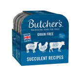 Butcher's Succulent Recipes Grain Free Adult Dog Food Trays