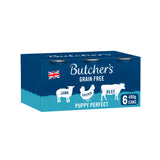 Butcher's Puppy Perfect dog food tins 6x400g - British product