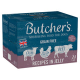 ASDA Butcher's Nourishing Food for Dogs Chunks in Jelly 24 x 400g- Buy online at McGrocer