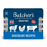 Butcher's wet dog food succulent recipes 12 x 150g - British product