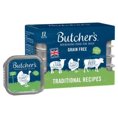 Butcher's wet dog food variety pack 12 x 150g - British product