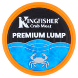 Kingfisher premium lump crab meat in brine 145g (British brand)