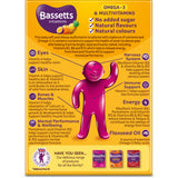 Bassetts Vitamins omega-3 multivitamin tropical flavour gummies 30 gummies - British product