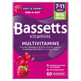 Bassetts Multivitamin Gummies Raspberry Flavour 60 Gummies - British product