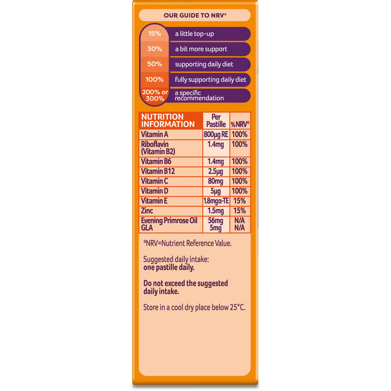 Bassetts multivitamin gummies orange passion fruit 30 units - British product