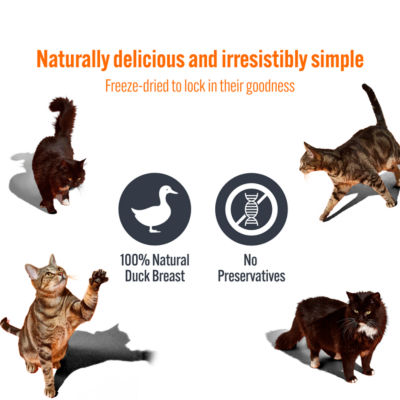 HiLife Tasty Duck Treats 10g cat snack, UK version