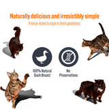 HiLife Tasty Duck Treats 10g cat snack, UK version