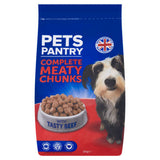 Pets Pantry Complete Meaty Chunks dog food 2kg (British brand)