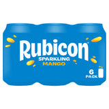 Rubicon sparkling mango soft drink 6 x 330ml , imported from the UK