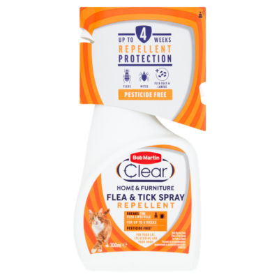 Bob Martin Clear Flea & Tick Spray 300ml - British product