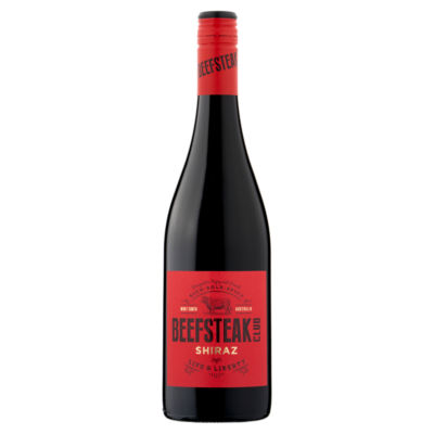 Beefsteak Club Shiraz red wine 750ml - British product