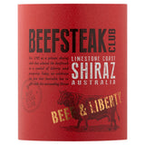 Beefsteak Club Shiraz red wine 750ml - British product