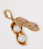 Annoushka yellow gold pearl diamond pendant charm (British brand)