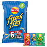 ASDA Walkers French Fries Variety Pack Crispy Potato Snacks 6x18g- Buy online at McGrocer