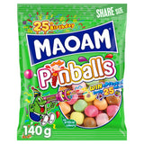 Maoam fruit and cola flavour chewy sweets sharing bag 140g, imported from the UK