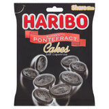 Haribo Pontefract Cakes liquorice sweets 175g, imported from the UK