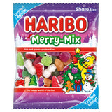 Haribo Merry-Mix Christmas sweets sharing bag 160g - British product