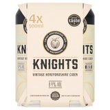 Knights Vintage Herefordshire Cider 4 x 500ml, imported from the UK