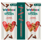 ASDA Webbox 5 Tasty Sticks with Beef Dog Treats 55g- Buy online at McGrocer