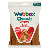 Webbox Beef Chomping Chews dog treats 200g (British brand)