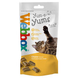 Webbox Yum-e-Yums semi-moist cheese cat treats 40g (British brand)