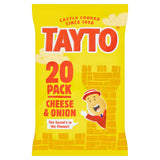 Tayto cheese and onion crisps 20 pack 500g - British product