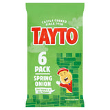 Tayto Spring Onion crisps multipack 6x25g, UK version