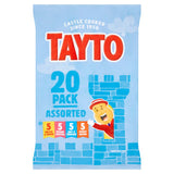 Tayto Assorted Flavour Potato Crisps 20x25g (British brand)