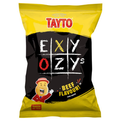 Tayto beef flavour corn snacks 80g pack (British brand)