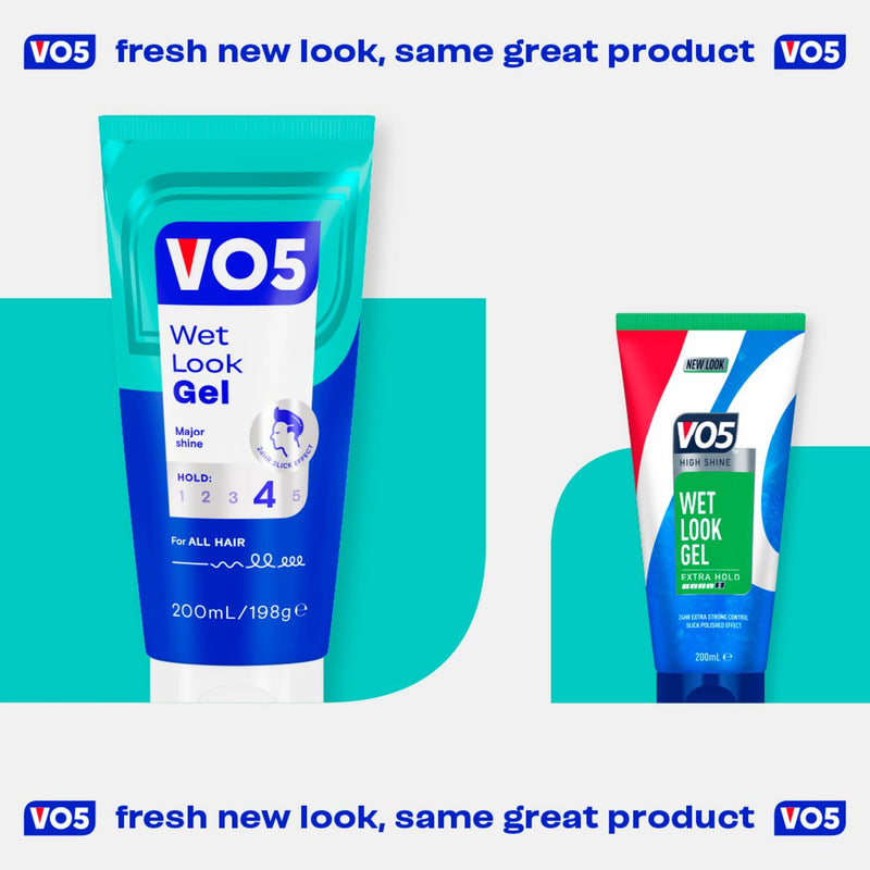VO5 Wet Look Gel 198g, UK version
