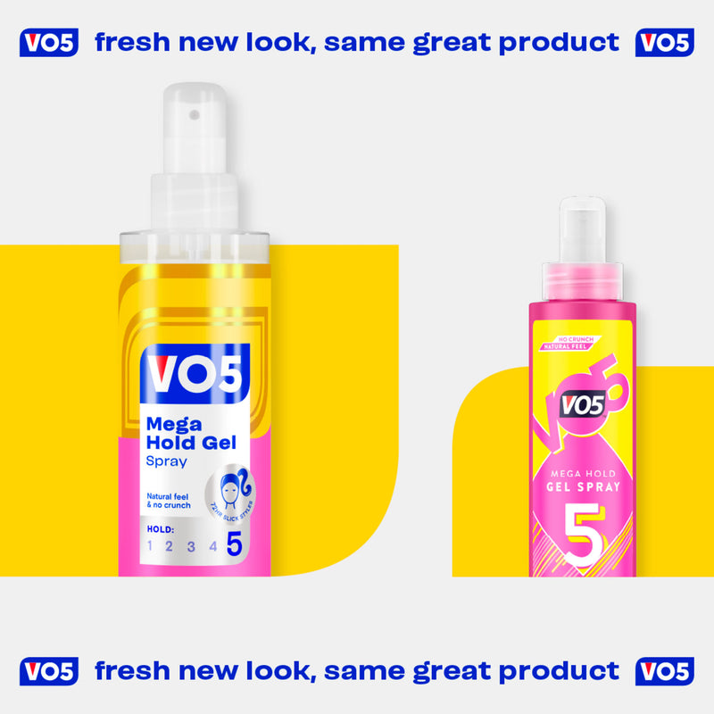 VO5 Mega Hold gel spray 192g (British brand)