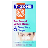T-Zone Tea Tree nose pore strips 6 pack (British brand)