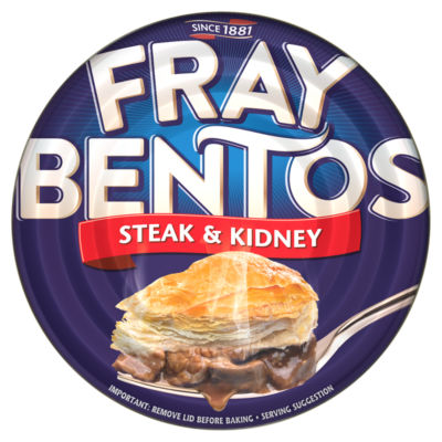 Fray Bentos steak and kidney pie 425g - British product