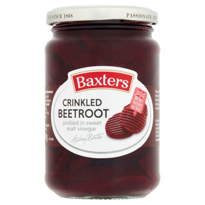 Baxters Crinkled Beetroot in Vinegar 340g - British product