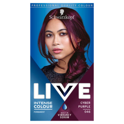 ASDA Schwarzkopf LIVE Intense Colour Cyber Purple Permanente Haarfarbe - Online bei McGrocer kaufen