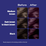 Schwarzkopf Mystic Violet hair dye (British brand)