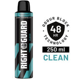 ASDA Right Guard Men 48h Clean Antiperspirant Deodorant Spray 250ml- Buy online at McGrocer