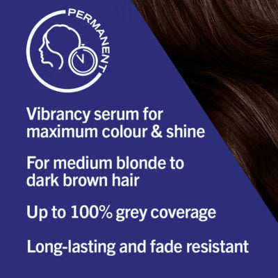 Schwarzkopf LIVE Chocolate Permanent Hair Dye (British brand)