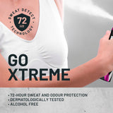 Right Guard Xtreme Women invisible antiperspirant spray 150ml, imported from the UK