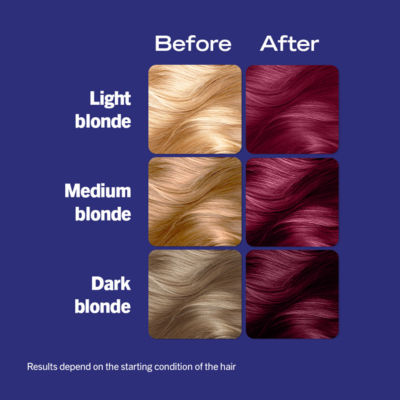 صبغة شعر Schwarzkopf Pure Purple، مستوردة من المملكة المتحدة