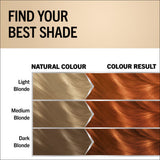 Schwarzkopf permanent hair colour copper red 7-77 (British brand)