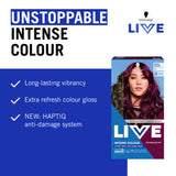 Schwarzkopf permanent hair dye Ultra Violet L76 (British brand)