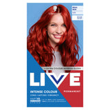 ASDA Schwarzkopf LIVE Intense Colour 035 Real Red Permanent Hair Dye- Buy online at McGrocer